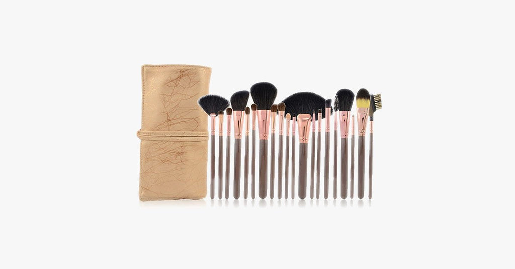 Coco Bronze Brush Set of 20 - Useful for full face makeup