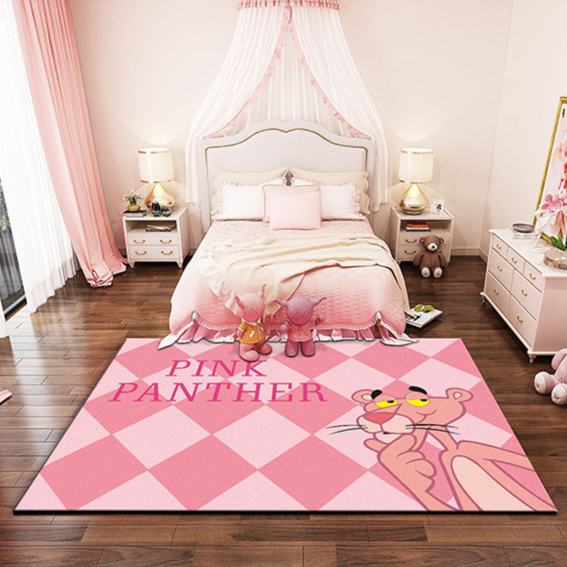 Western garden printed rug Multicolor Polyester rug with non-slip backing Stain-resistant indoor rug for bedroom