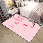 Western garden printed carpet multicolored polyester carpet with non-slip backing stain-resistant indoor carpet for bedroom