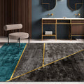 Nordic Living Room Rug More Colors Geometric Pattern Indoor Rug Polyester Pet Friendly Stain Resistant Rug