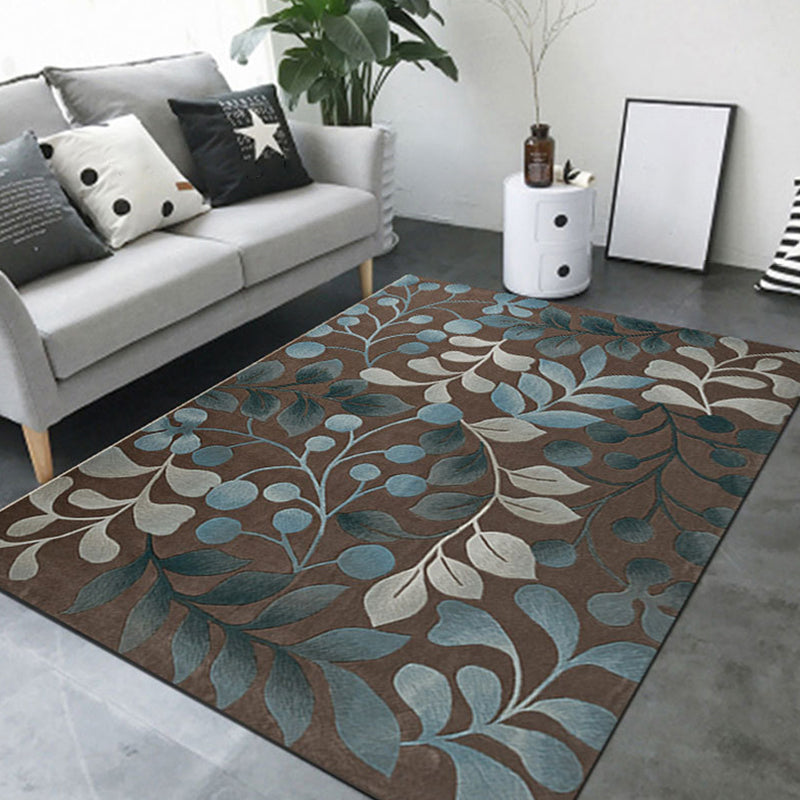 New Product Geometric Rug Multi-Color Polyester Rug Pet-Friendly Stain Resistant Indoor Rug for Living Room