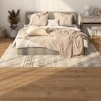 Multicolored Bedroom Rug Ethnic Geometric Rug Polypropylene Pet Friendly Washable Indoor Rug