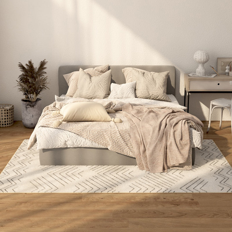 Multicolored Bedroom Rug Ethnic Geometric Rug Polypropylene Pet Friendly Washable Indoor Rug