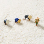 Modern children's room carpet Multicolor Cartoon pattern area rug Polyester non-slip stain-resistant rug