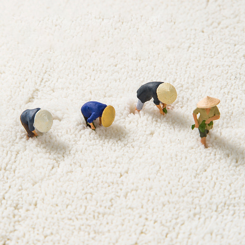 Modern children's room carpet Multicolor Cartoon pattern area rug Polyester non-slip stain-resistant rug