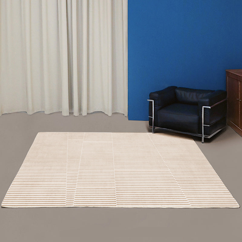 Casual Multicolor Relaxing Carpet Synthetic Color Block Carpet Non-Slip Back Washable Carpet for Bedroom