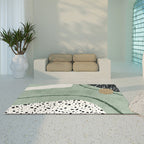 Western Home Rug Multicolored Abstract Pattern Rug Synthetic Non-Slip Washable Rug