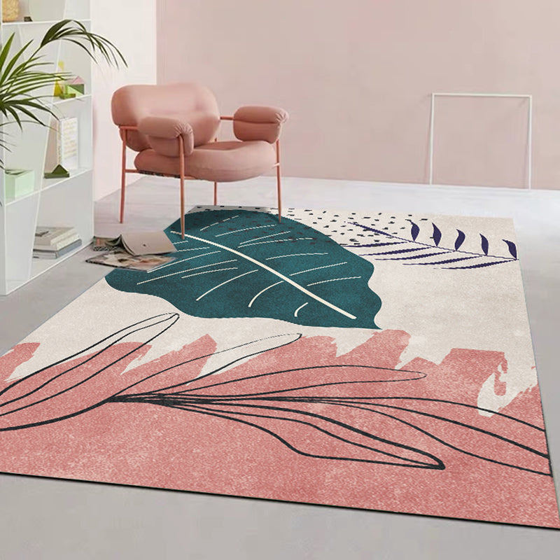 Morandi color new carpet polyester geometric pattern indoor carpet non-slip pet-friendly washable rug for the living room