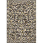Country Living Room Rug Multicolored Geometric Rug Polypropylene Non-Slip Back Machine Washable Rug