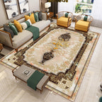 Luxury Southwest Rug Multicolored Floral Print Rug Pet-Friendly Easy to Care Washable Rug for the Living Room
