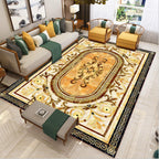 Luxury Southwest Rug Multicolored Floral Print Rug Pet-Friendly Easy to Care Washable Rug for the Living Room