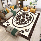 Luxury Southwest Rug Multicolored Floral Print Rug Pet-Friendly Easy to Care Washable Rug for the Living Room