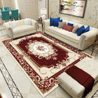 Antique patterned rug multicolored polypropylene indoor rug easy care washable rug for living room