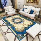Antique patterned rug multicolored polypropylene indoor rug easy care washable rug for living room