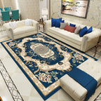 Antique patterned rug multicolored polypropylene indoor rug easy care washable rug for living room