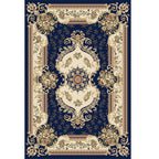 Americana Home Rug Multicolored Printed Rug Polyester Non-Slip Backing Easy Care Rug