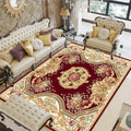 Olden Floral patterned carpet multicolored synthetic area rug non-slip backing pet-friendly rug for the living room