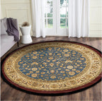 Multicolor Living Room Rug Oriental Tribal Pattern Rug Synthetic Pet-Friendly Easy Care Rug