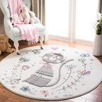 Modern children's room carpet multicolored cartoon pattern carpet polypropylene non-slip machine washable carpet