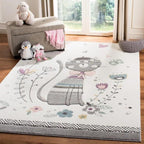 New children's carpet Multi-colored Cartoon Indoor carpet Synthetic Non-slip Stain-resistant Washable carpet
