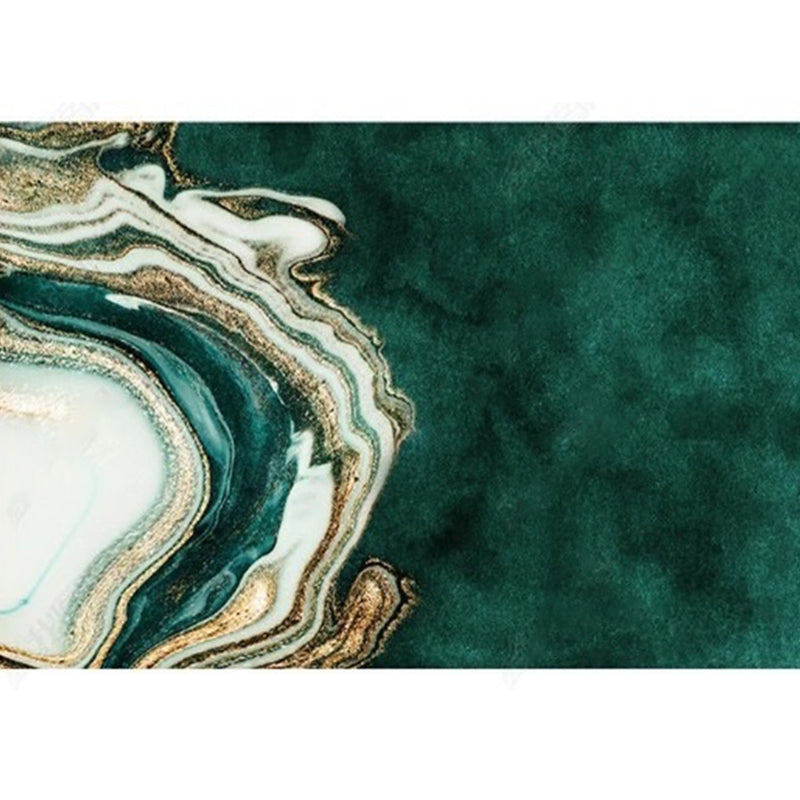 Luxury Living Room Rug Multicolor Geo Printed Indoor Rug Polypropylene Non-Slip Pet Friendly Rug