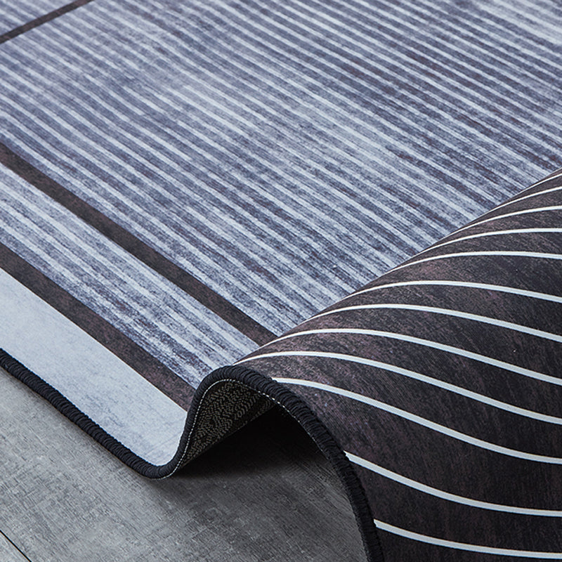 Multicolored Luxury Carpet Synthetic Geometric Pattern Carpet Pet-Friendly Non-Slip Backing Easy Care Area Rug for Home