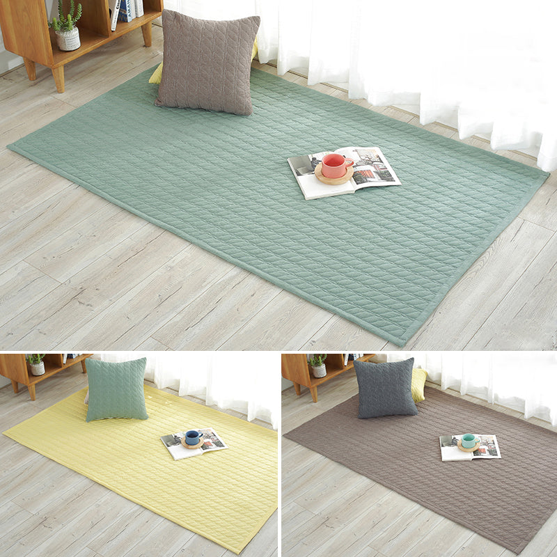 Beautiful children's room rug Colorful cartoon pattern rug Cotton non-slip backing pet-friendly rug