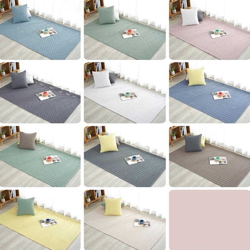 Beautiful children's room rug Colorful cartoon pattern rug Cotton non-slip backing pet-friendly rug