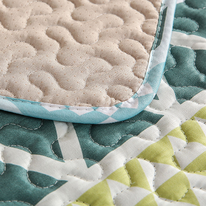 Beautiful geometric rug Multicolored Trend rug Cotton Easy to care for Pet-friendly Washable indoor rug for rooms