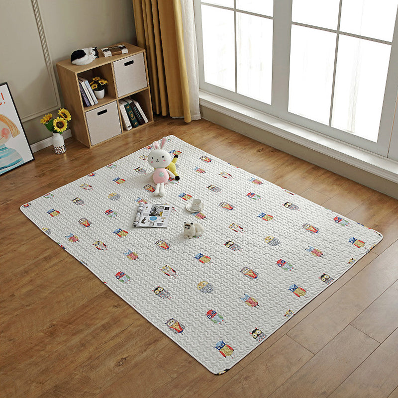 Western Decor Rug Multicolor Geometric Print Rug Cotton Non-Slip Back Easy Care Rug