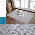 Comfort Living Room Carpet Multicolored Geometric Printed Area Rug Non-Slip Backing Washable Rug