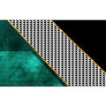 Luxury Living Room Rug Multicolor Geometric Pattern Rug Polyester Non-Slip Machine Washable Rug
