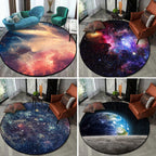 Modern Living Room Rug Multicolored Area Pattern Area Rug Pet-Friendly Easy Care Indoor Rug