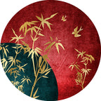 Classy Multi Color Asia Carpet Polyester Botanics Rug Stain Resistant Non-slip Back Machine Washable Carpet for Living Room