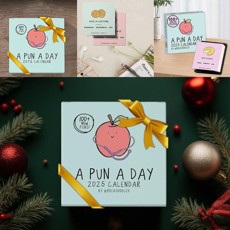 2025 A Pun a Day Desk Calendar