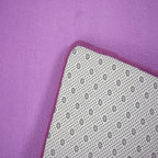 Casual bedroom rug Multicolored Solid indoor rug PVC Non-slip Easy-care Washable rug