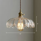 Glass light that delights with details!