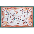 Modern bedroom carpet Multicolor animal print indoor carpet Polyester non-slip backing pet-friendly rug