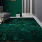 Nordic Geo Printed Rug Multi-Color Synthetic Carpet Easy Care Machine Washable Indoor Carpet for Parlor