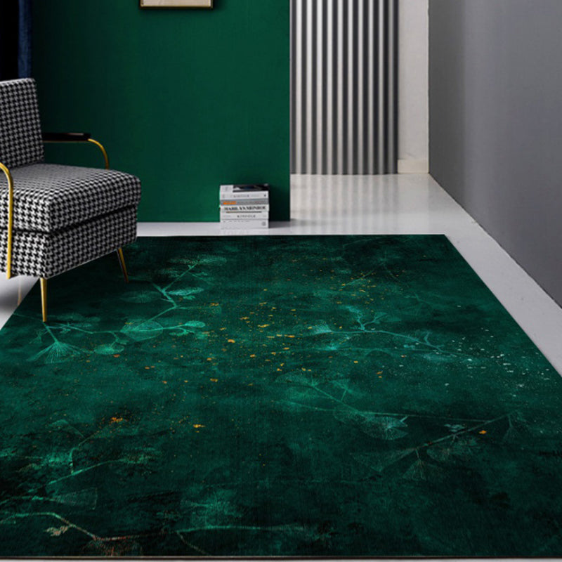 Nordic Geo Printed Rug Multi-Color Synthetic Carpet Easy Care Machine Washable Indoor Carpet for Parlor