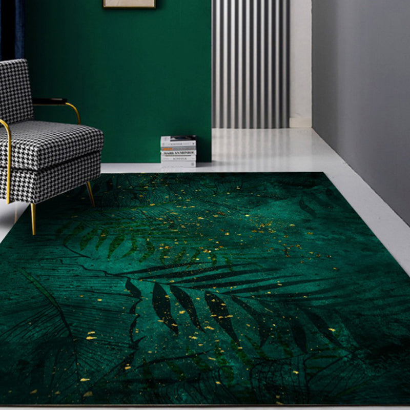 Nordic Geo Printed Rug Multi-Color Synthetic Carpet Easy Care Machine Washable Indoor Carpet for Parlor