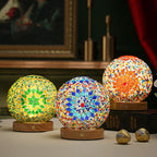 BohoGlow – Modern Bohemian Table Lamp with USB Charging