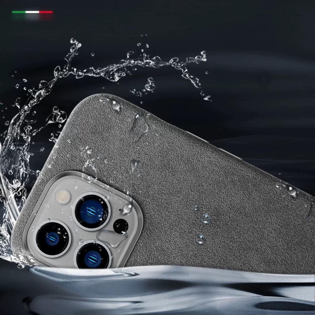 Italian Alcantara Magnetic Case for Iphone