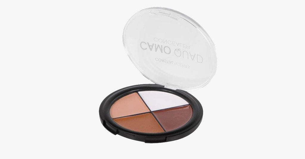 Camo Quad Concealer Palettes for perfect coverage - Compact and practical with 4 shades in one palette