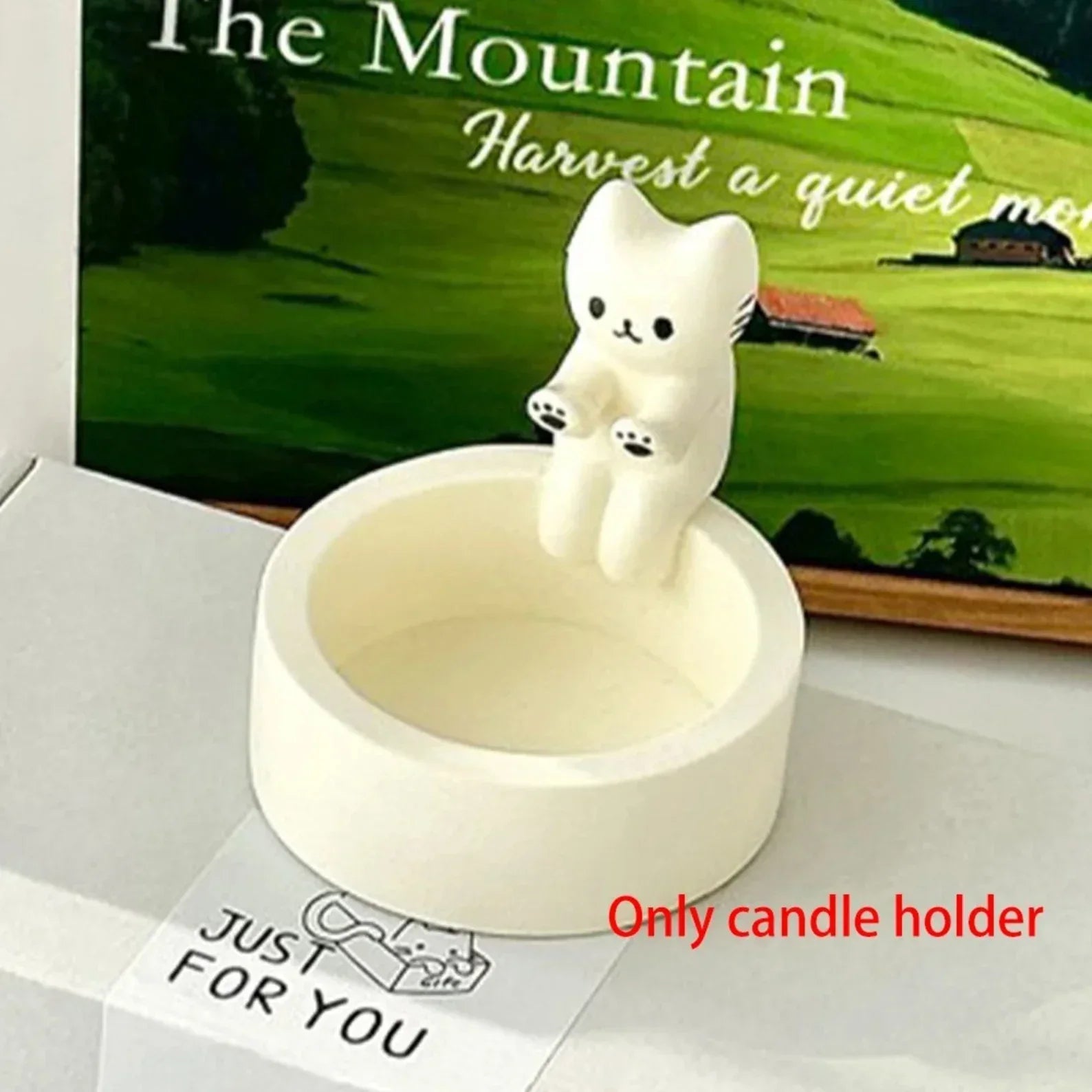 Cute Cat Candle Holders