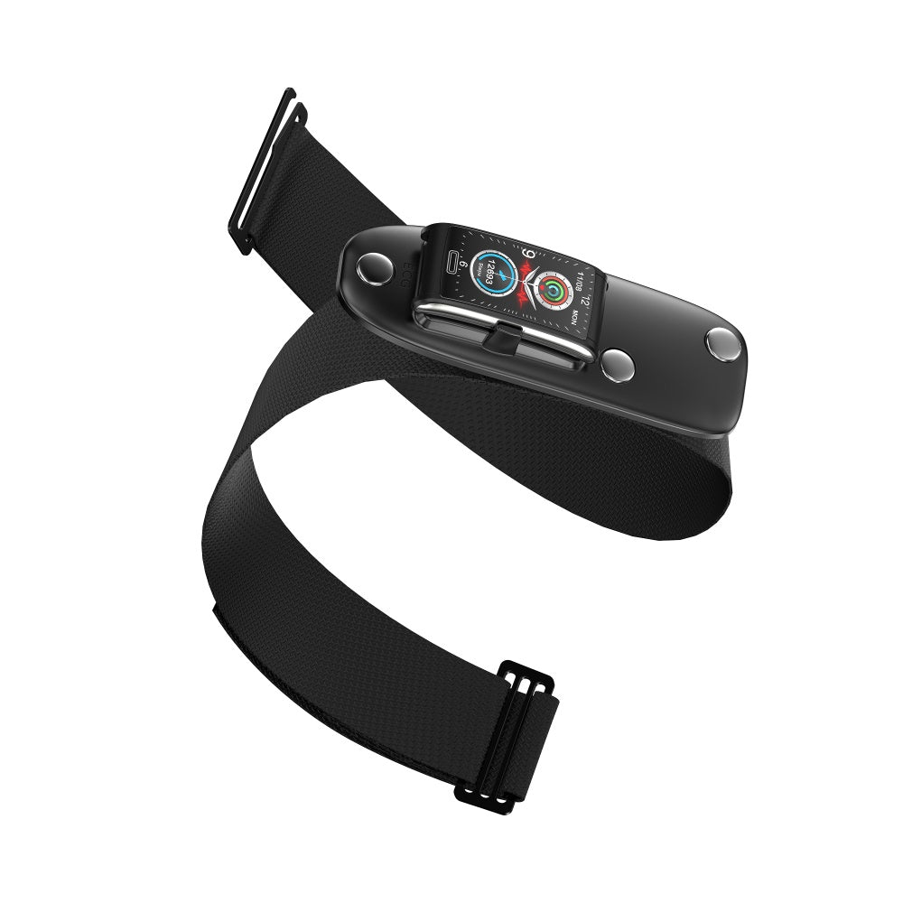 Smart Bracelet 3-Channel EKG Blood Pressure Blood Oxygen Blood Sugar Sleep Detection