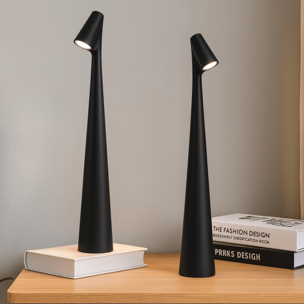 Rechargeable & stylish for indoors & outdoors