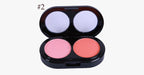 2 Colors Blush Palette – Bring a rosy pink glow to your cheeks
