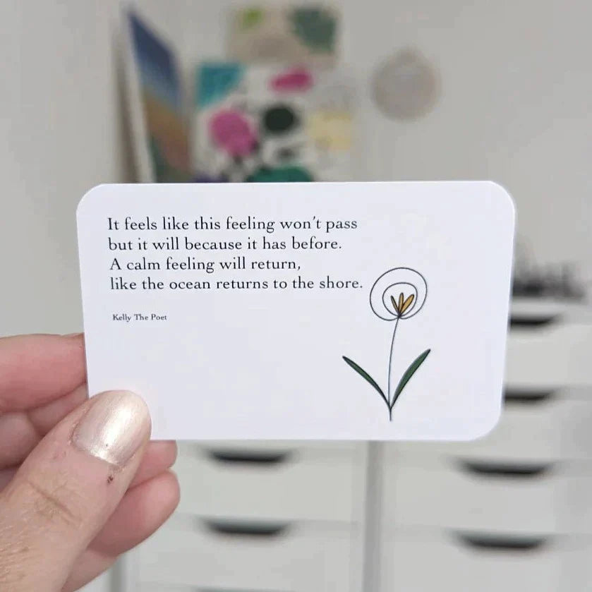 Anxiety-reducing Pocket Poetry