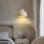 Minimalist Scandinavian Pendant Light made of Polystyrene